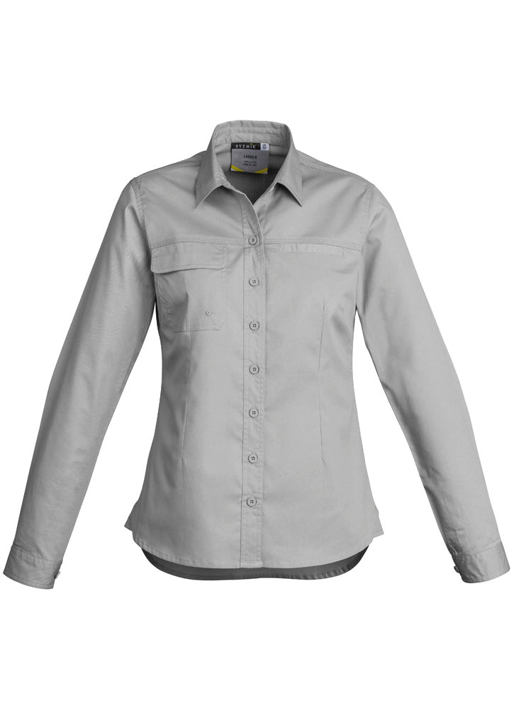 Womens Lightweight Tradie Long Sleeve Shirt ZWL121