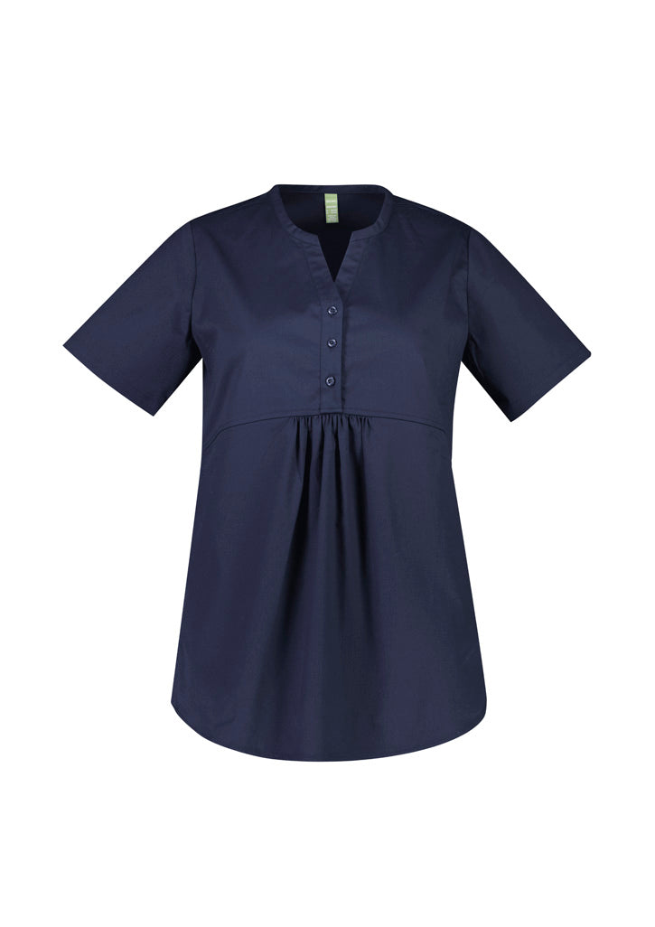 Womens Rose Tunic Scrub Top