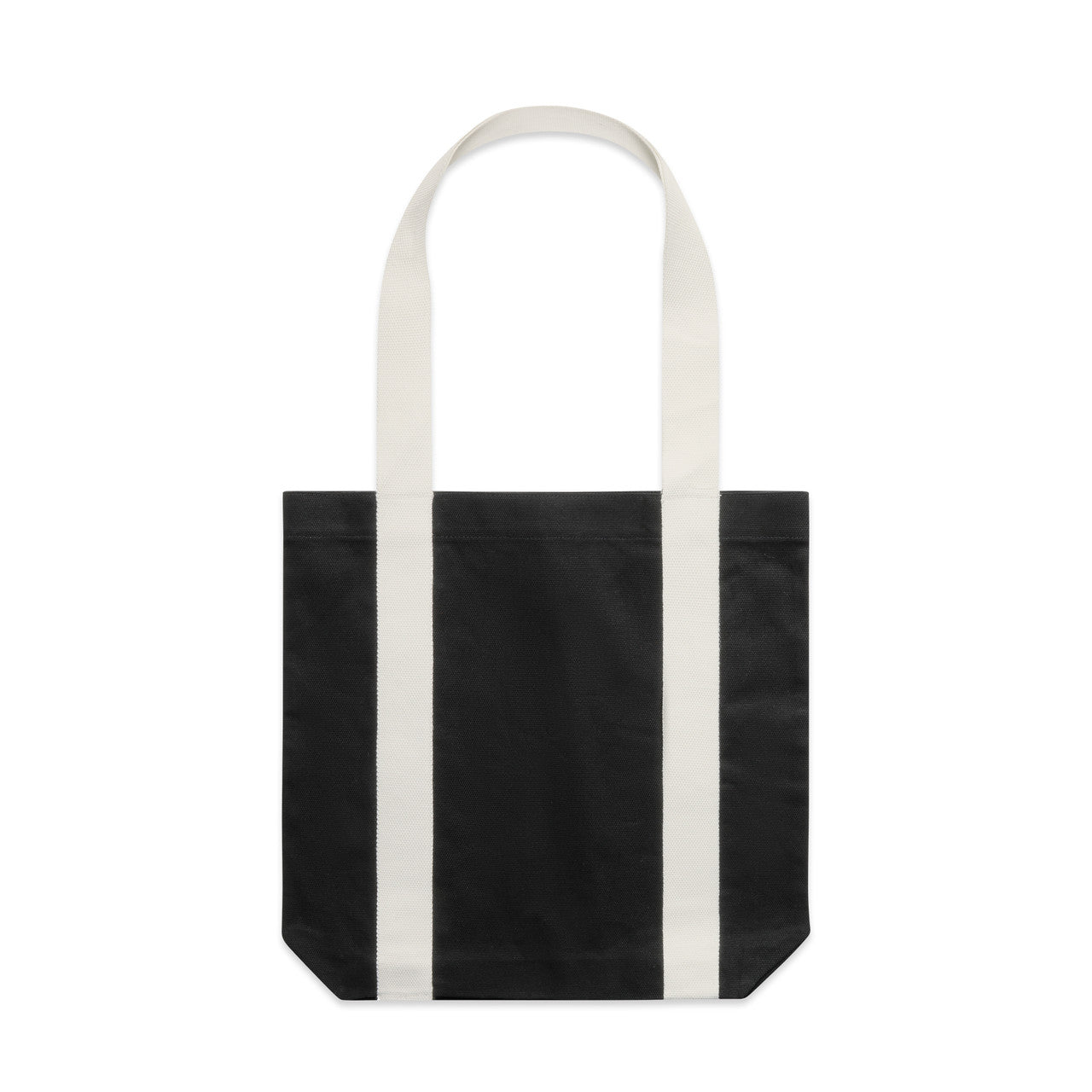 1008 2-Tone Carrie Tote in Black/Cream