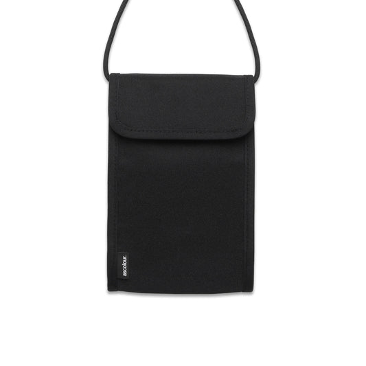 1011 Recycled Phone Bag in Black