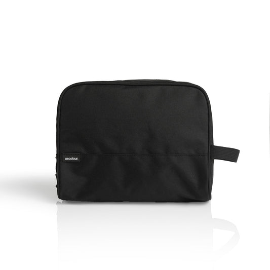 1022 Recycled Toiletry Bag in Black