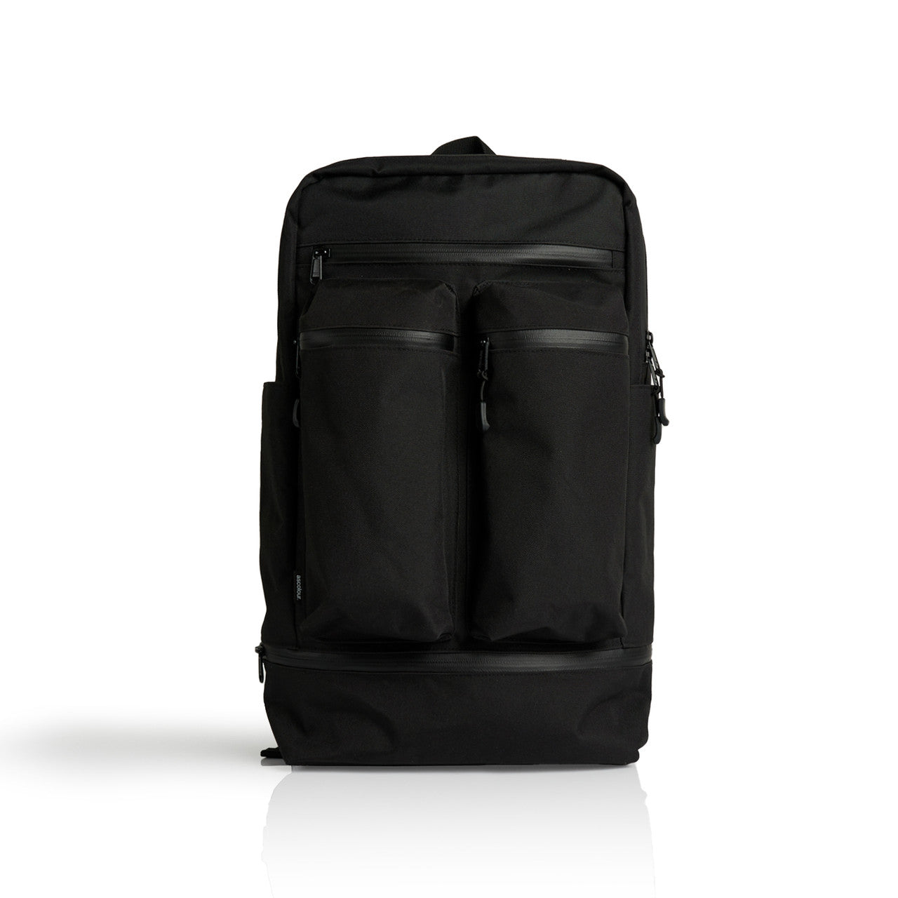 1030 Recycled Travel Backpack in Black