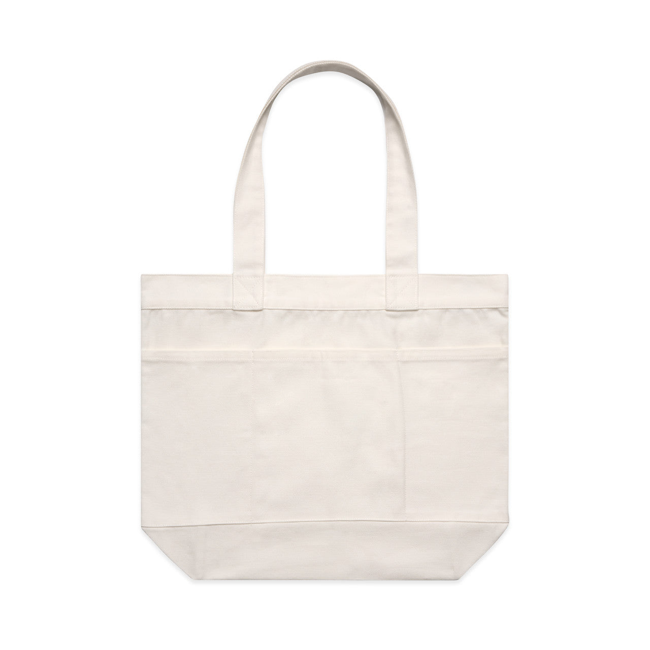 1041 Pocket Tote Bag in Cream