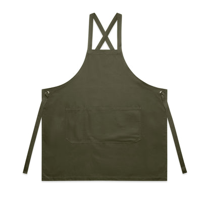 1082 Carrie Apron in Army
