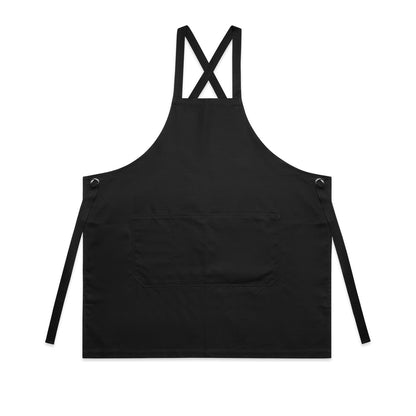 1082 Carrie Apron in Black