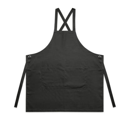 1082 Carrie Apron in Coal