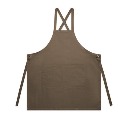 1082 Carrie Apron in Walnut