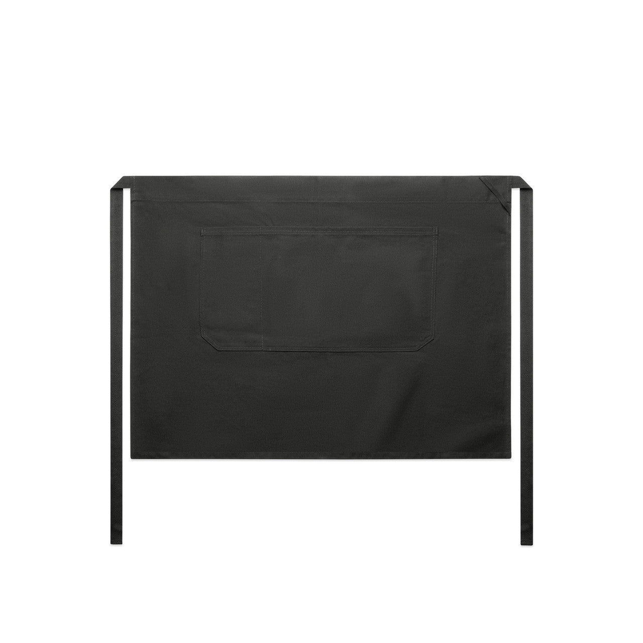 1083 Carrie Half Apron in Coal