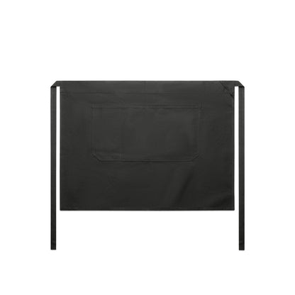 1083 Carrie Half Apron in Coal