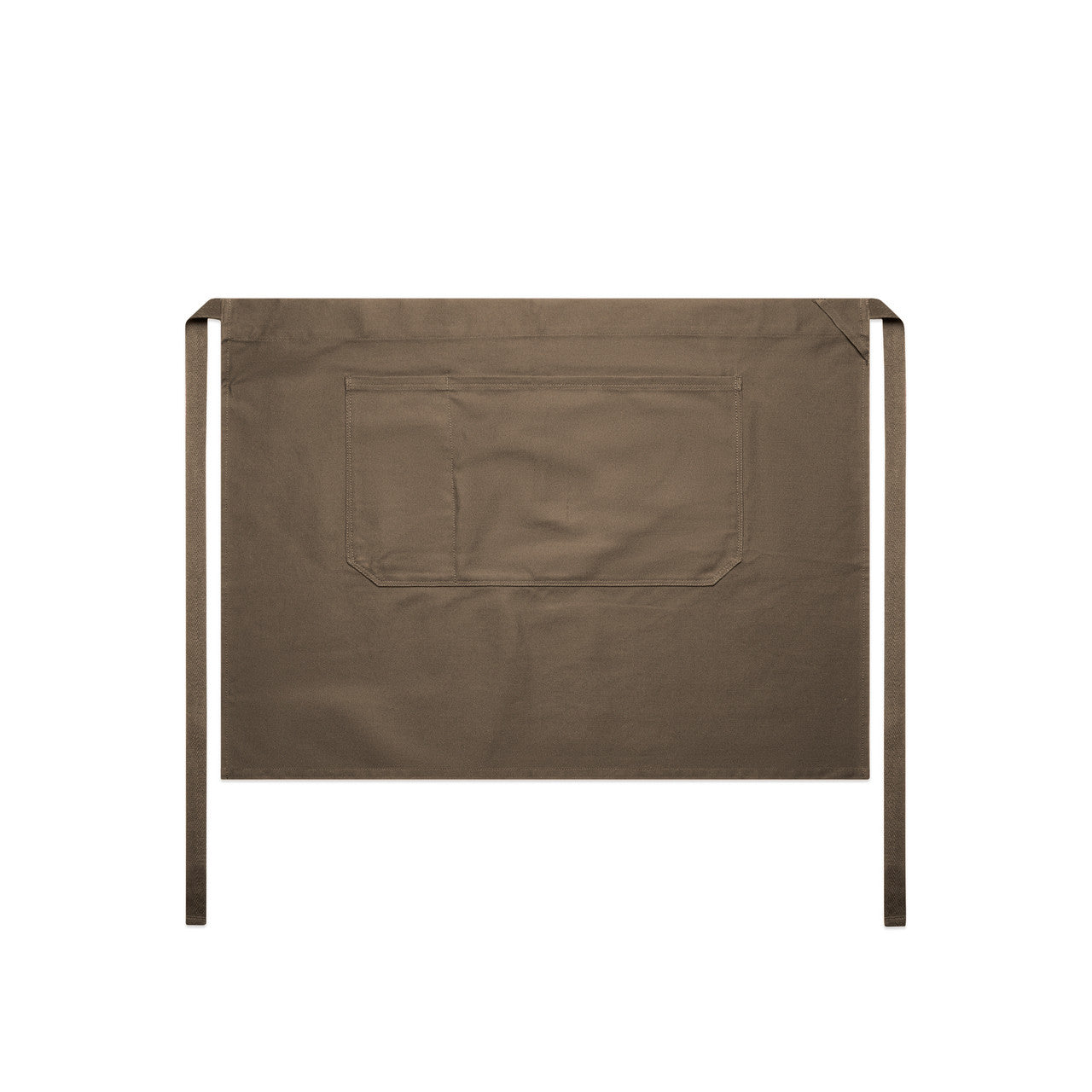 1083 Carrie Half Apron in Walnut