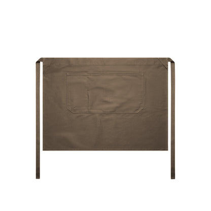 1083 Carrie Half Apron in Walnut