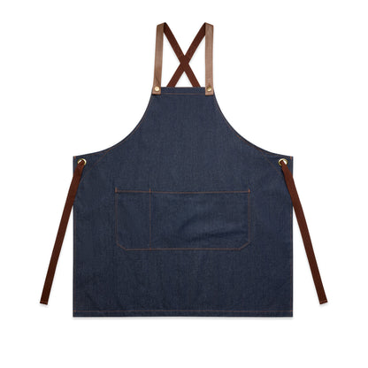 1084 Denim Apron in Indigo