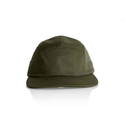 1103 Finn Five Panel Cap in Army
