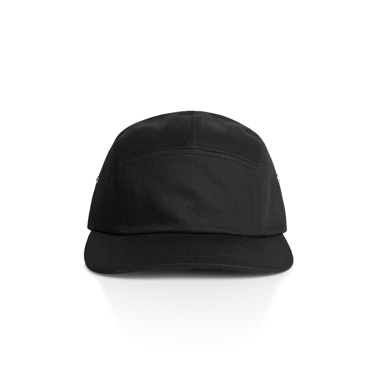 1103 Finn Five Panel Cap in Black
