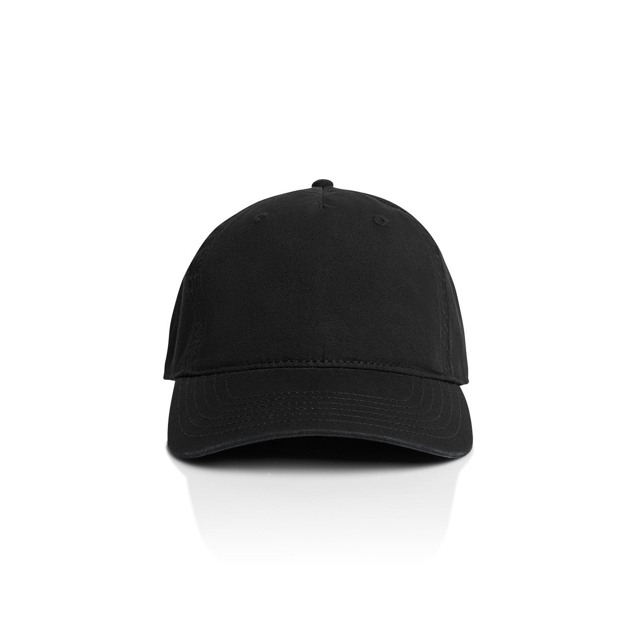 1132 Access Five Panel Cap in Black