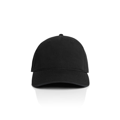 1132 Access Five Panel Cap in Black