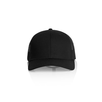 1141 Icon Trucker Cap in Black