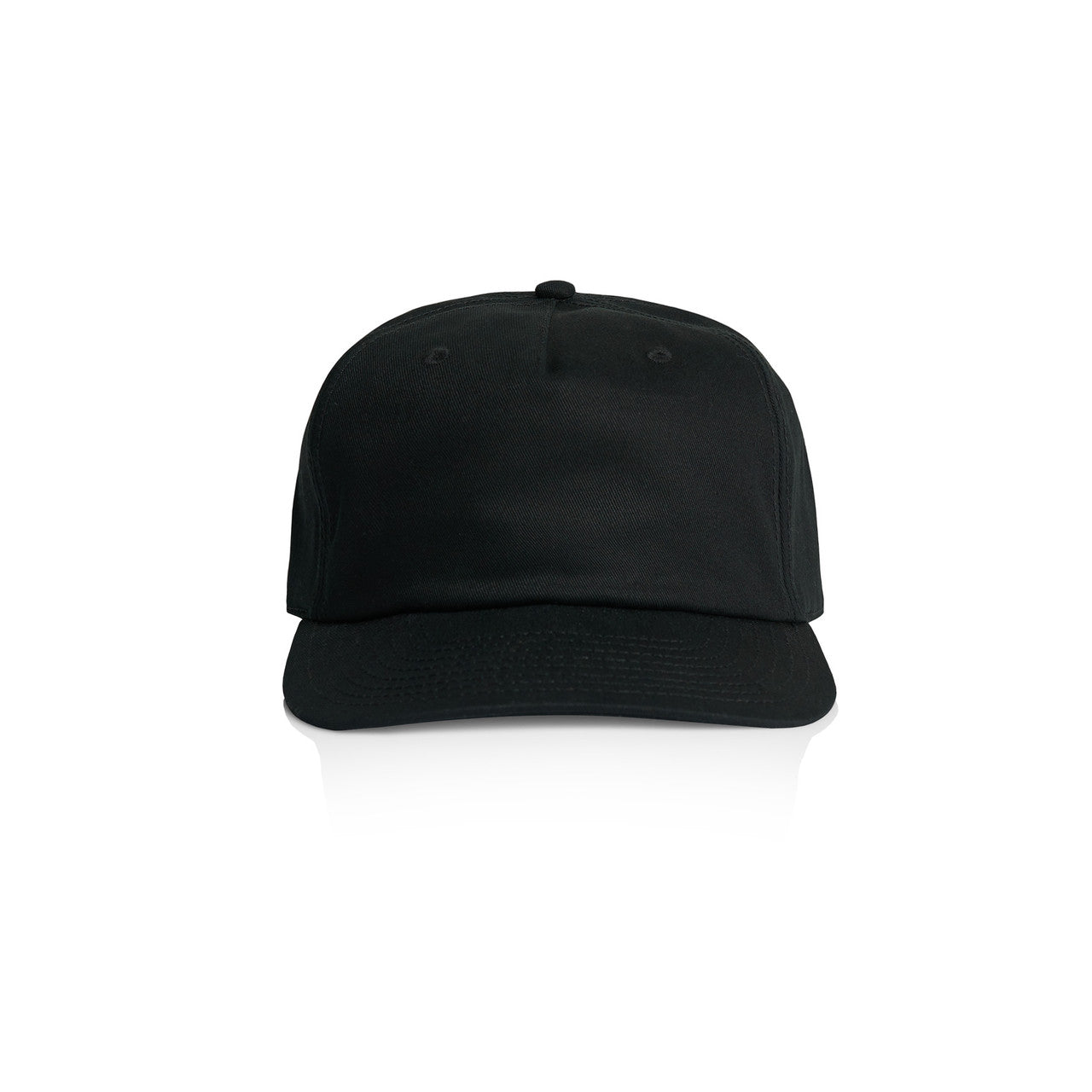 1153 Class Five Panel Cap in Black