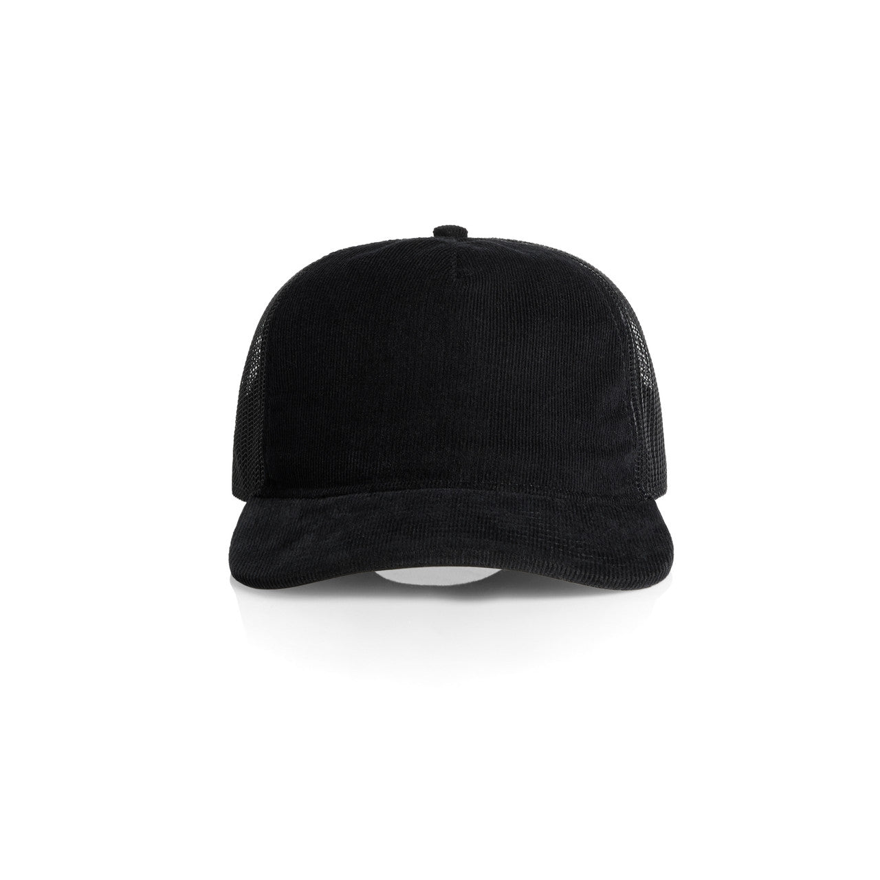 1157 Class Cord Trucker Cap in Black