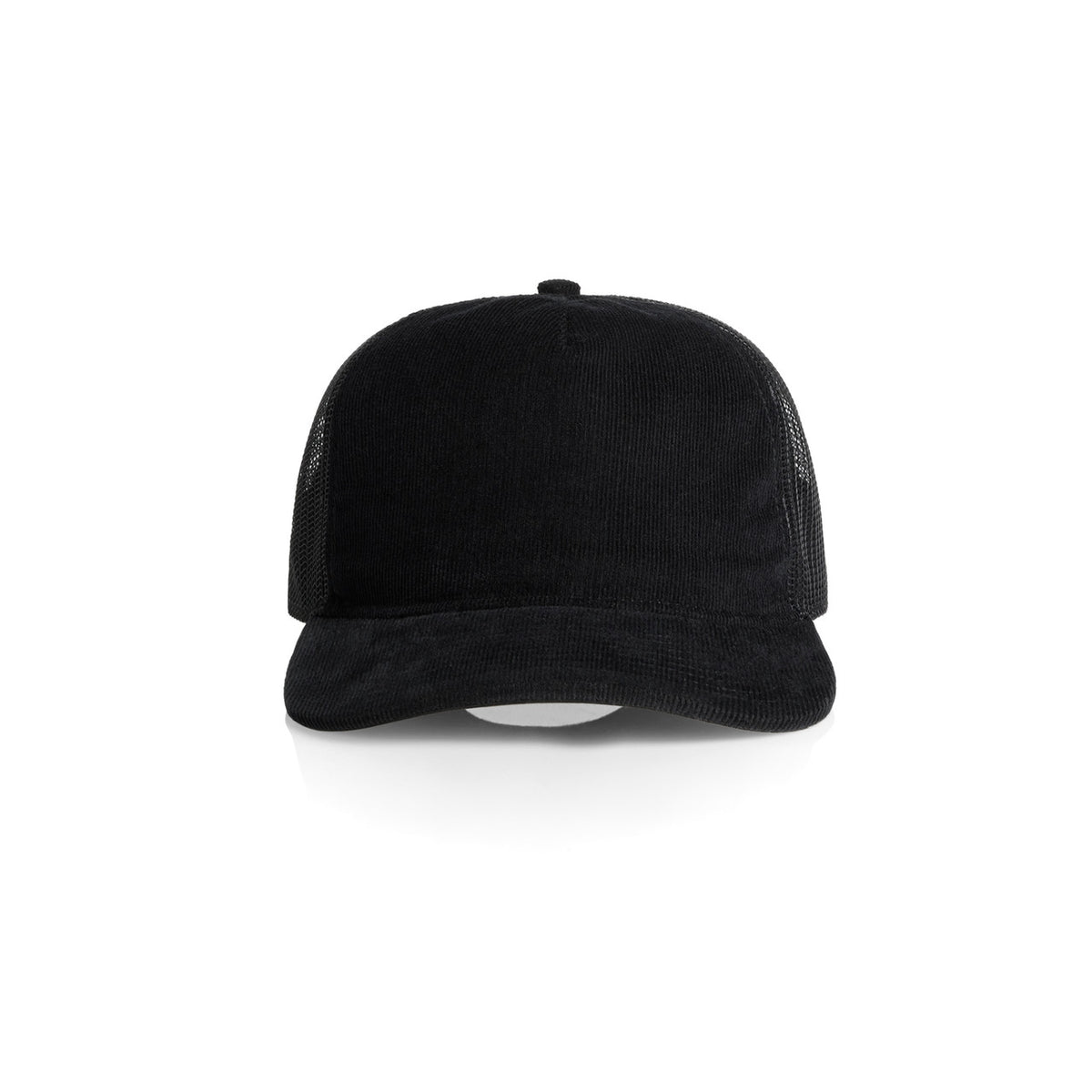 1157 Class Cord Trucker Cap in Black
