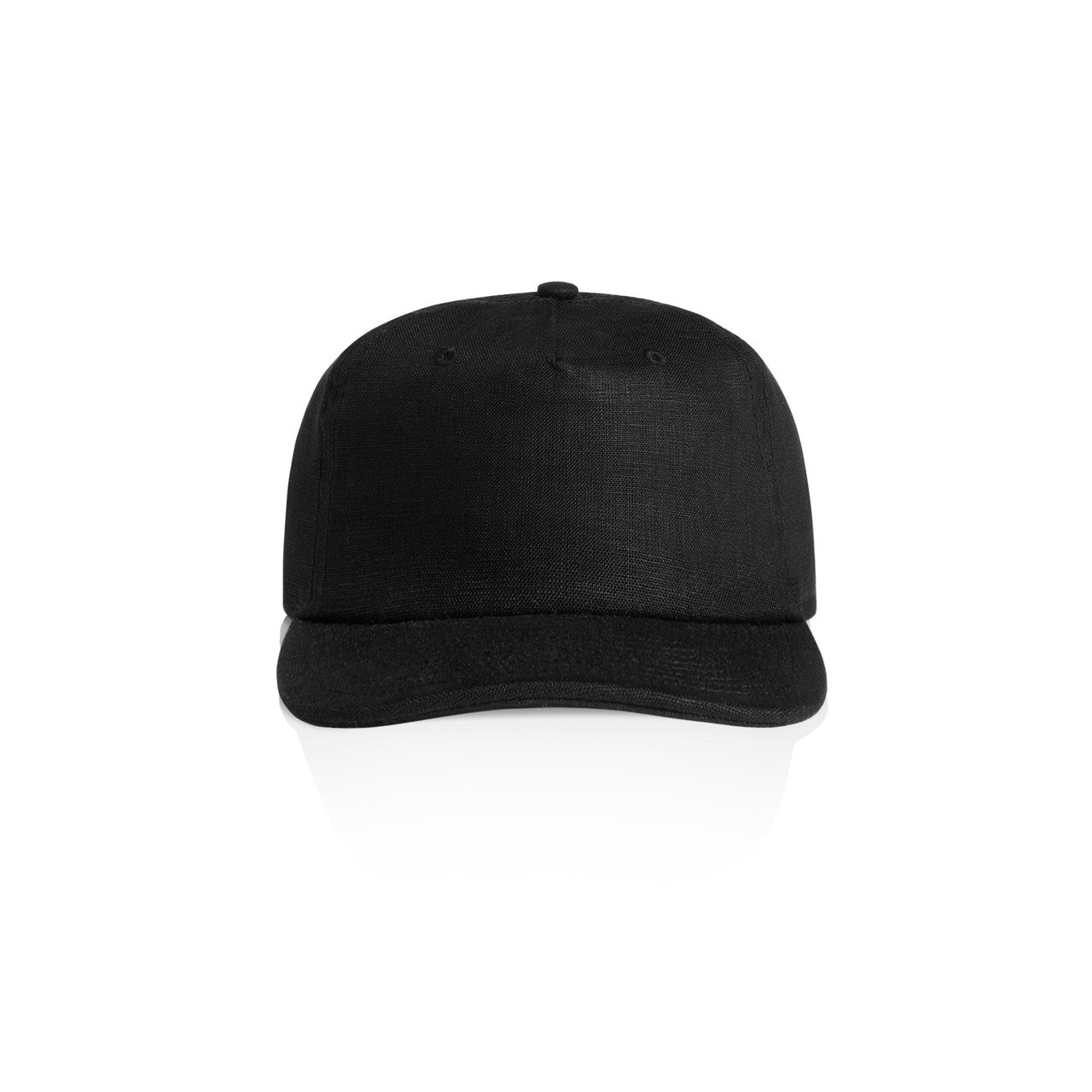 1158 Class Linen Cap in Black