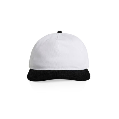 1159 Class Cord Two Tone Cap in White/Black