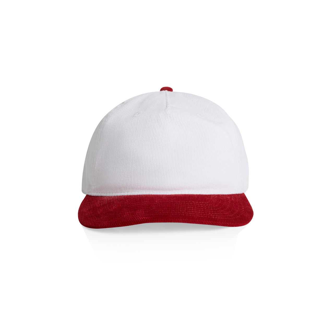 1159 Class Cord Two Tone Cap in White/Cardinal