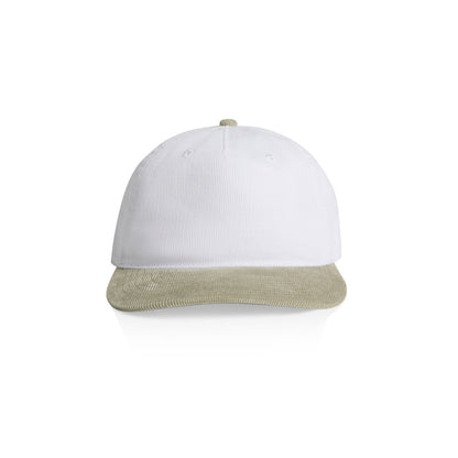 1159 Class Cord Two Tone Cap in White/Eucalyptus