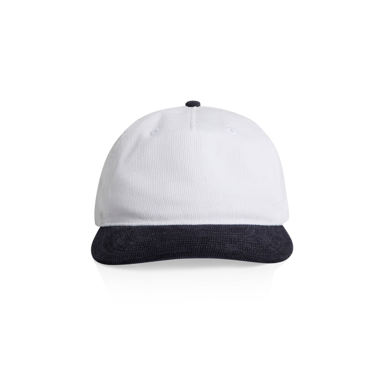 1159 Class Cord Two Tone Cap in White/Ink Blue