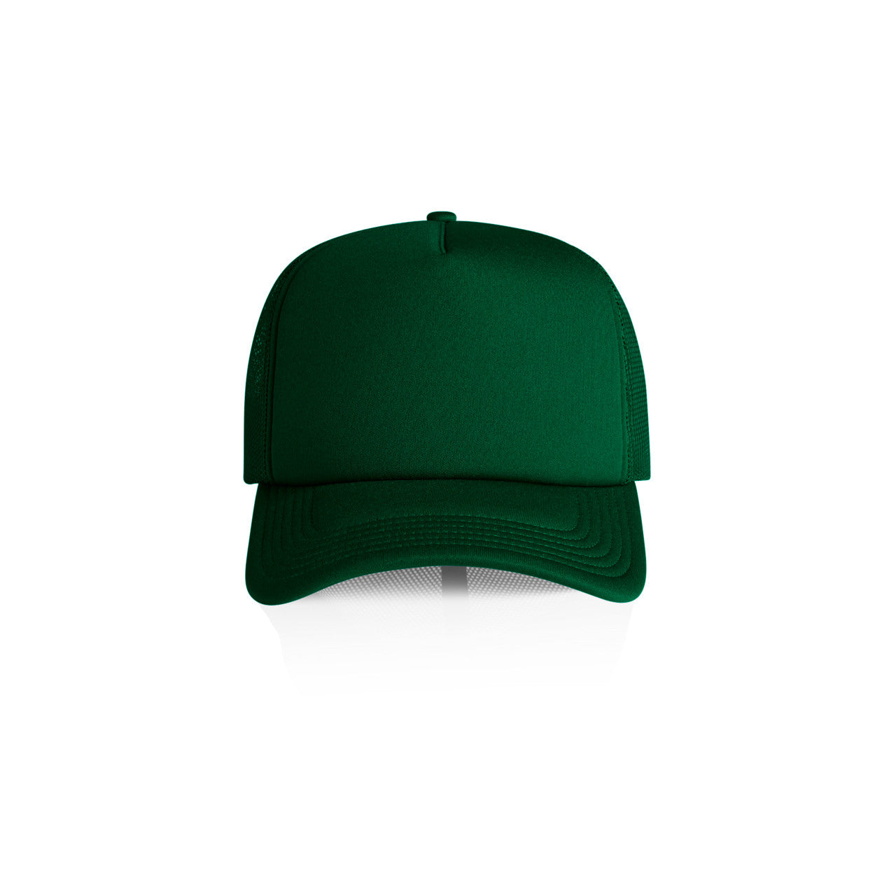 1161 Frame Foam Trucker Cap in Forest Green