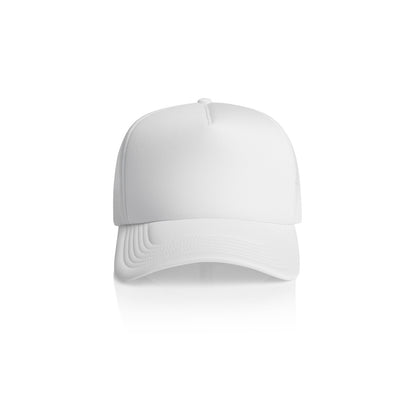 1161 Frame Foam Trucker Cap in White
