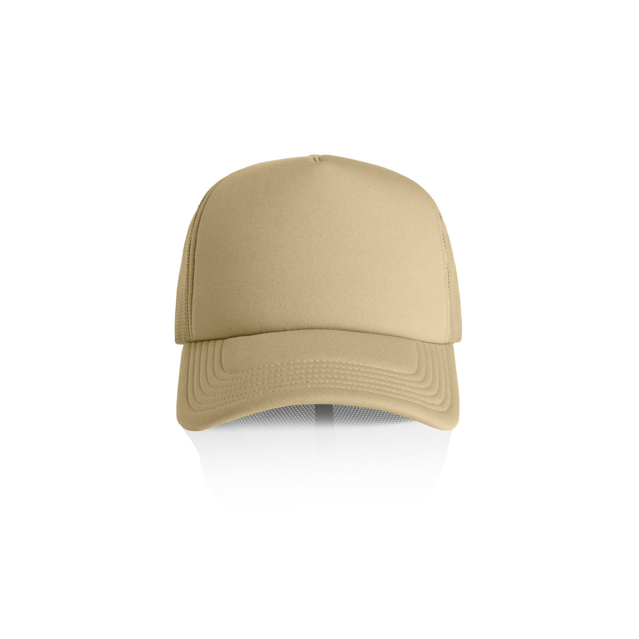 1161 Frame Foam Trucker Cap in Khaki