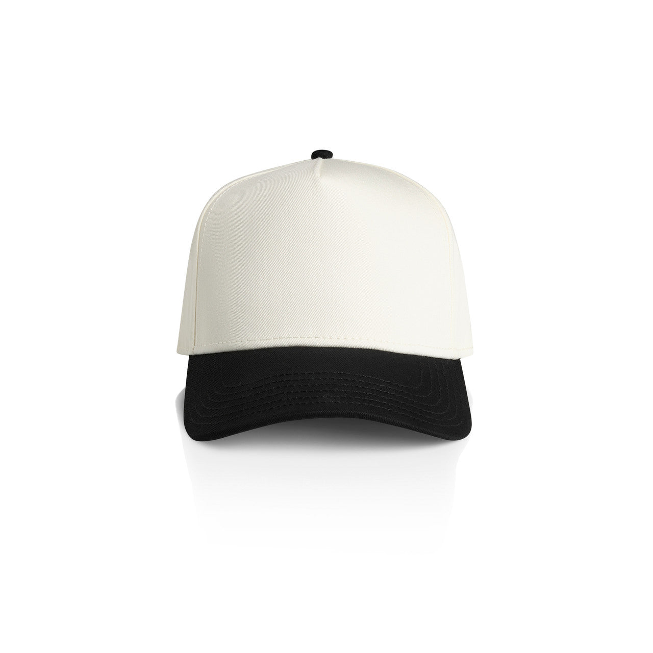 1165 Frame Two-Tone Cap in Natural/Black