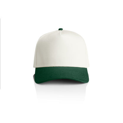 1165 Frame Two-Tone Cap in Natural/Forest