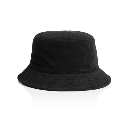 1175 Terry Bucket Hat in Black