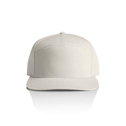 1184 Stock 7-Panel Cap in Bone