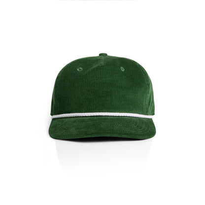 1185 Class Cord Rope Cap in Forest/White