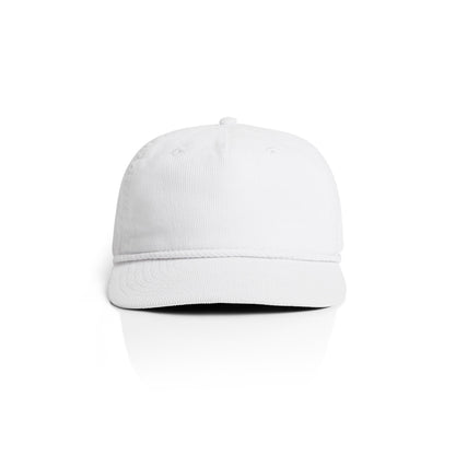 1185 Class Cord Rope Cap in White/White