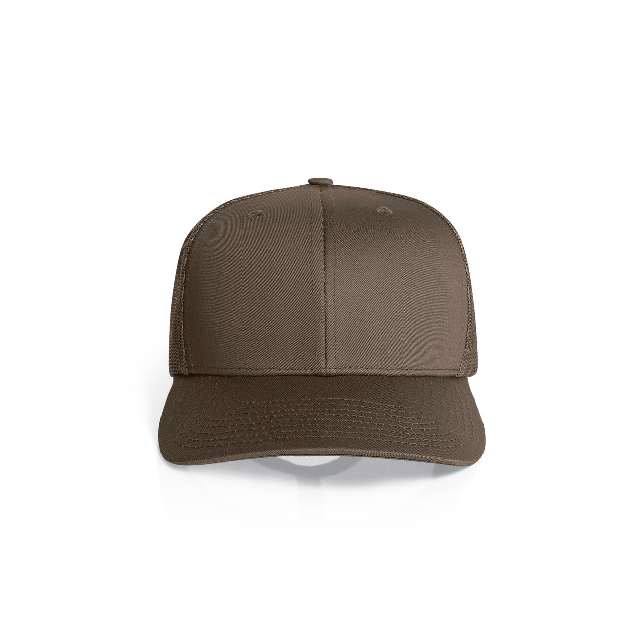 1190 Mesh Trucker Cap in Walnut