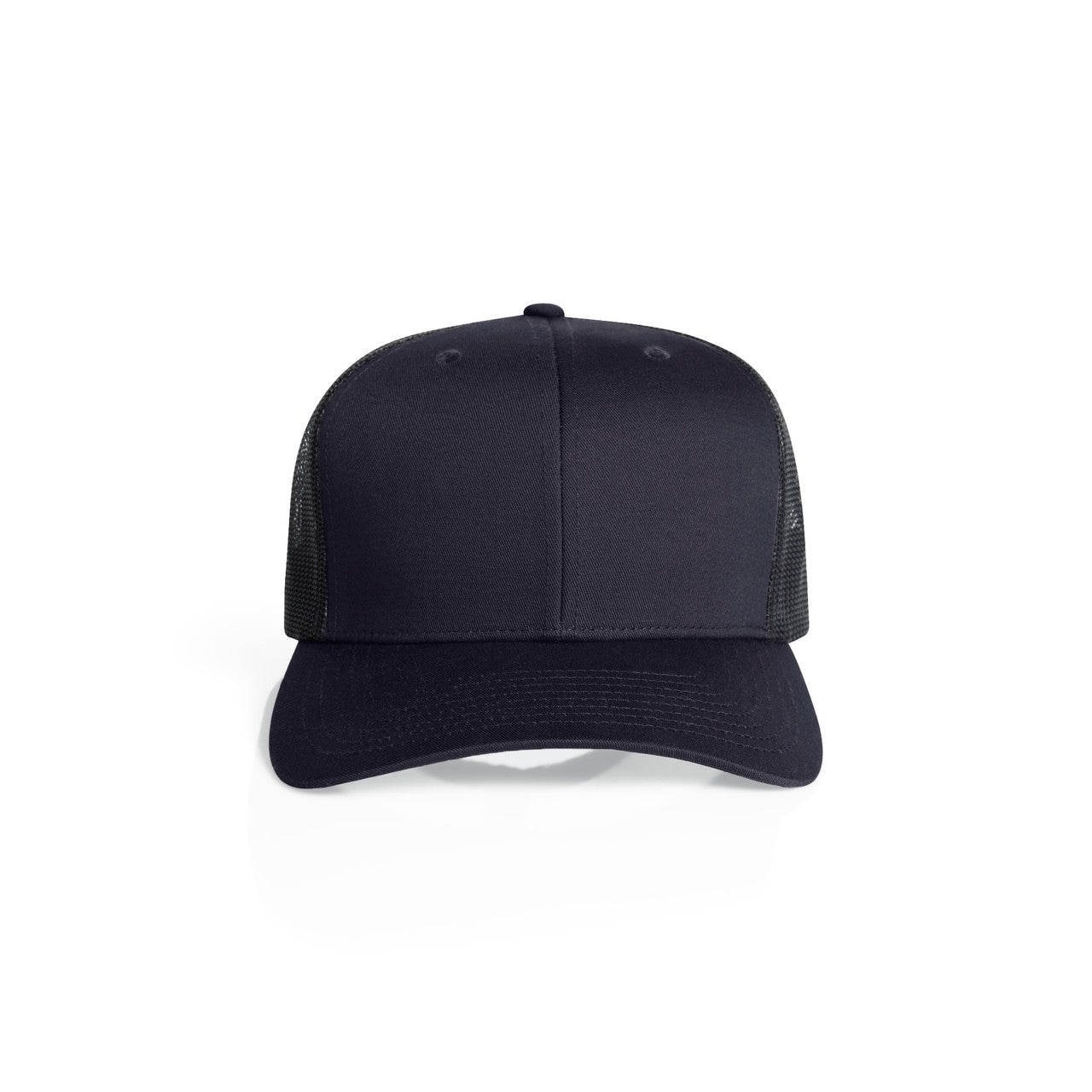 1191 Mesh Contrast Trucker Cap in Ink Blue/Black