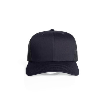 1191 Mesh Contrast Trucker Cap in Ink Blue/Black
