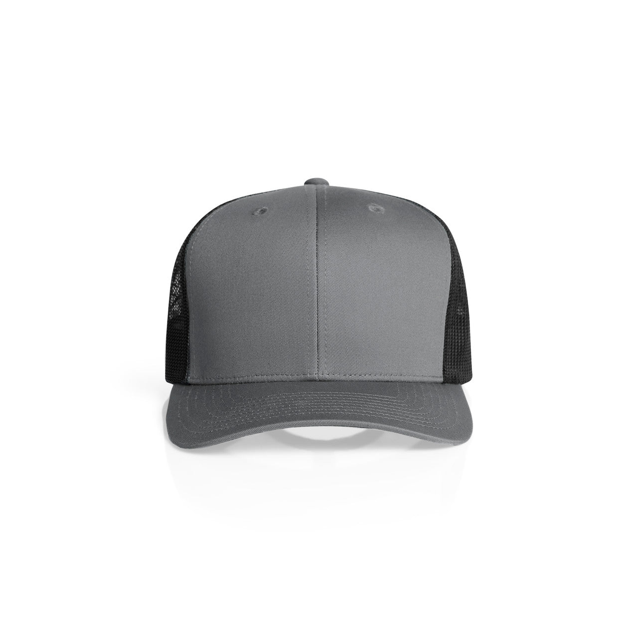 1191 Mesh Contrast Trucker Cap in Shadow/Black