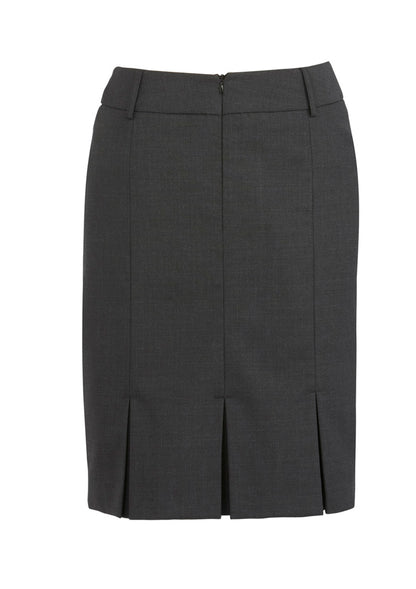Womens Comfort Wool Stretch Multi-Pleat Skirt 24015