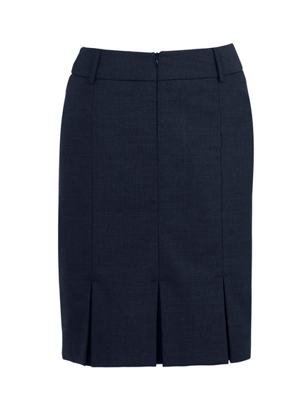 Womens Comfort Wool Stretch Multi-Pleat Skirt 24015