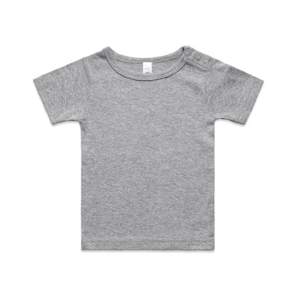 3001 Infant Wee Tee in Grey Marle