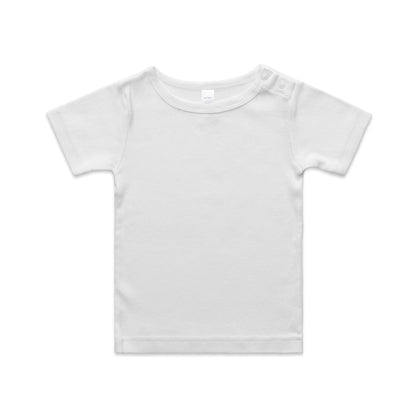 3001 Infant Wee Tee in White