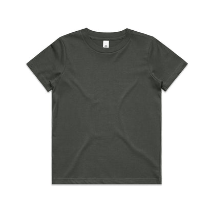 3005 Kids Staple Tee in Charcoal