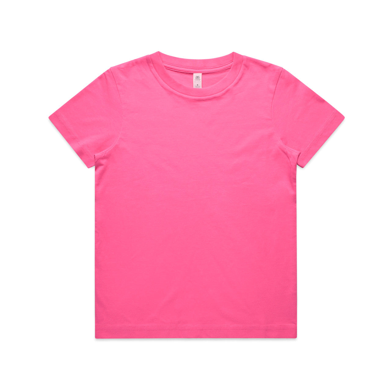 3005 Kids Staple Tee in Charity Pink