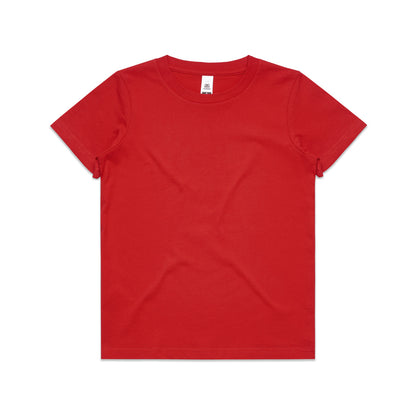 3005 Kids Staple Tee in Red