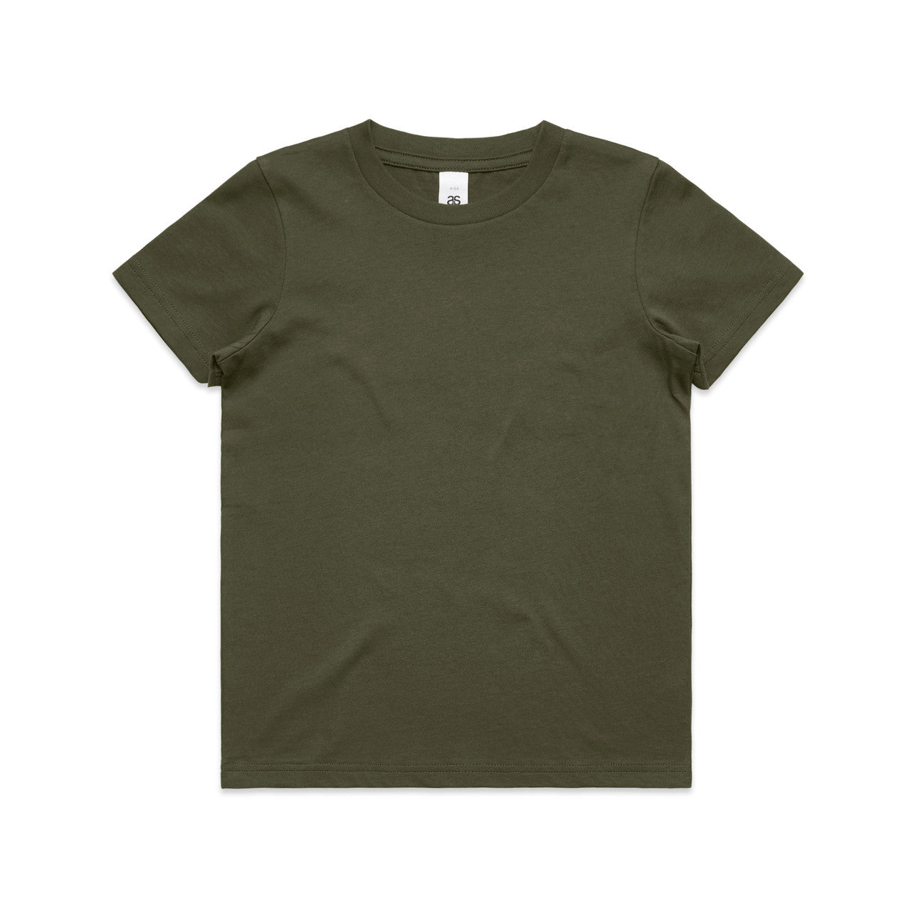 3006 Youth Staple Tee in Army